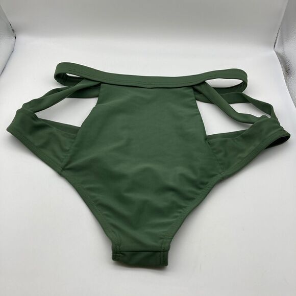 Bfyne Swim Bikini Bottom Size L Green Color - Picture 4 of 9